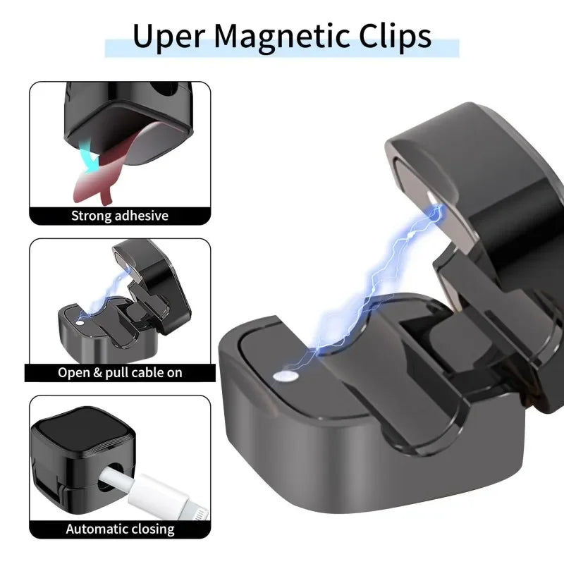 Neatly MagHub — Magnetyczny Organizer Kabli